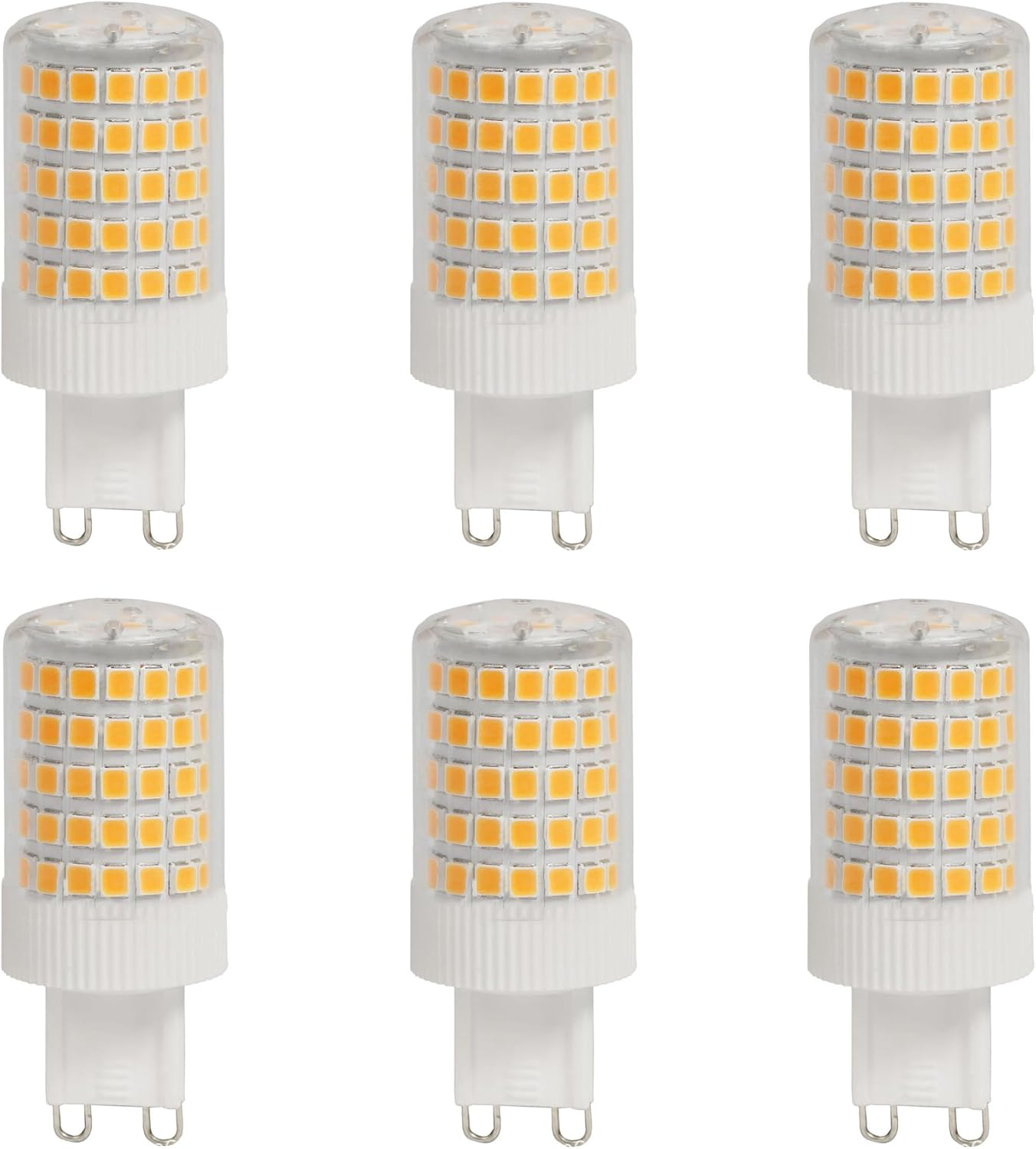 Aiwerttes 12W G9 LED Bulbs, Warm White Non-Dimmable, Energy Saving Bulbs, Equivalent to 100W Halogen Bulbs, Flicker-Free, Pack of 6 image number 4