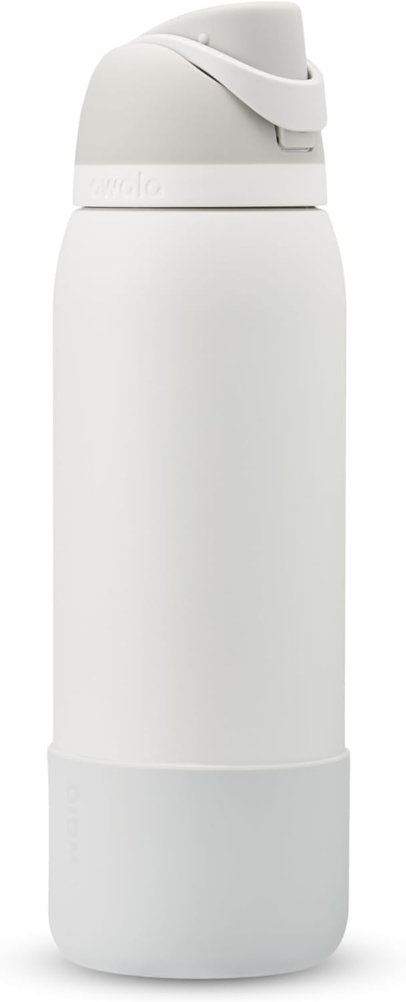 Owala Silicone Water Bottle Boot, Anti-Slip Protective Sleeve for Water Bottle, Protects Freesip and Flip Stainless Steel Water Bottles, 40 Oz, Grey image number 1