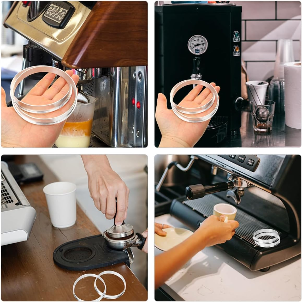 BATHVEVE Automatic Aluminum Cup Sealer Ring for Electric Cup Sealing Machine Milk Tea and Coffee Shop Accessory Easy to Install and Remove Precise for Firm Seal Suitable for Home Use image number 2