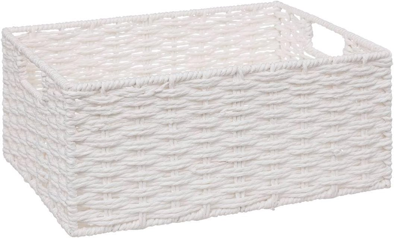 5Five - 4 Storage Baskets "Baskets" White image number 2