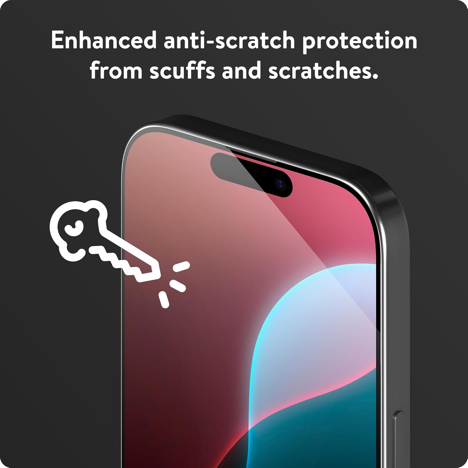 Mous for Iphone 16 Pro Max Screen Protector - Tempered Glass - 2 Pack - Water and Oil Resistant image number 1