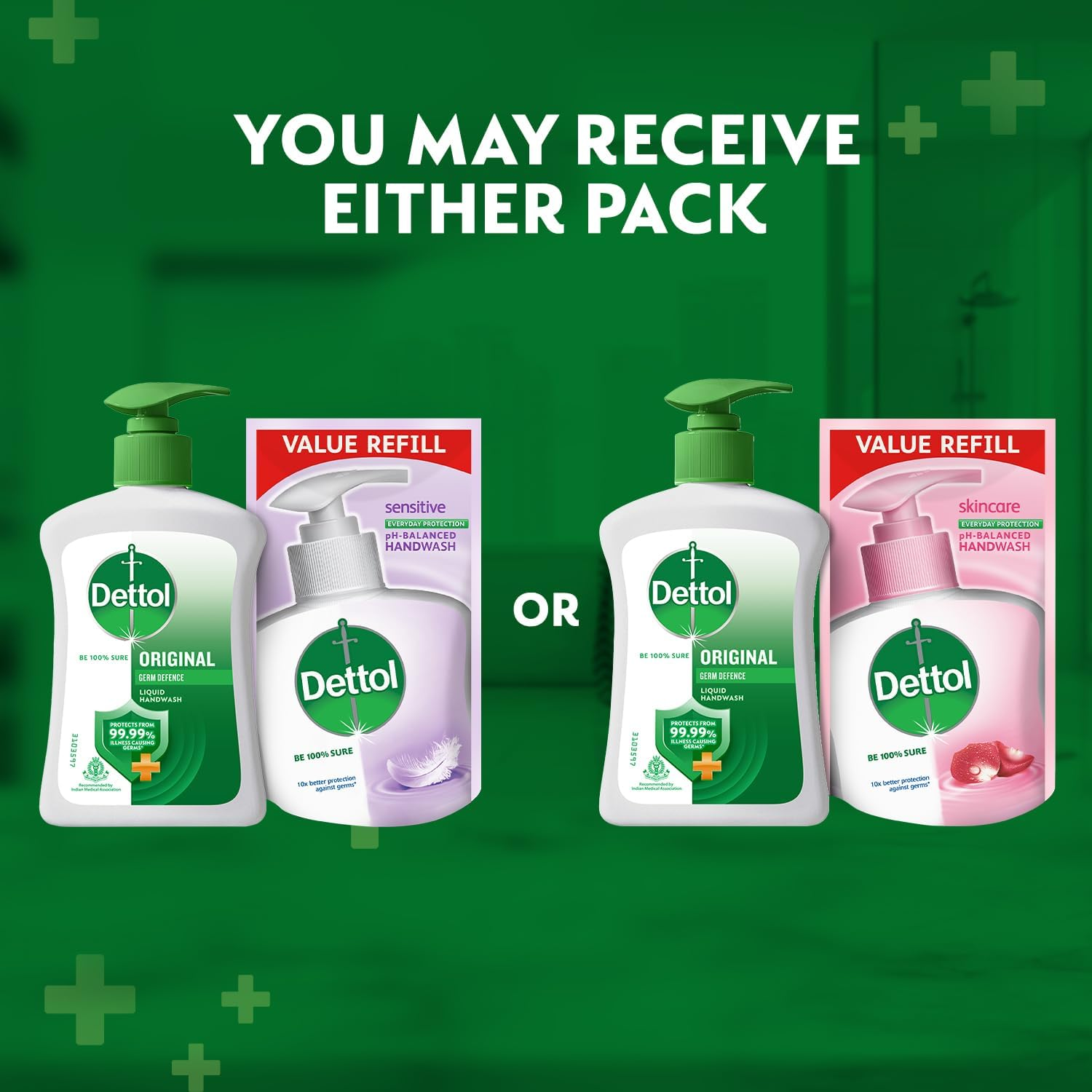Dettol Liquid Handwash (Original) - 200 Ml with Free Dettol Liquid Handwash Refill- 175 Ml image number 3