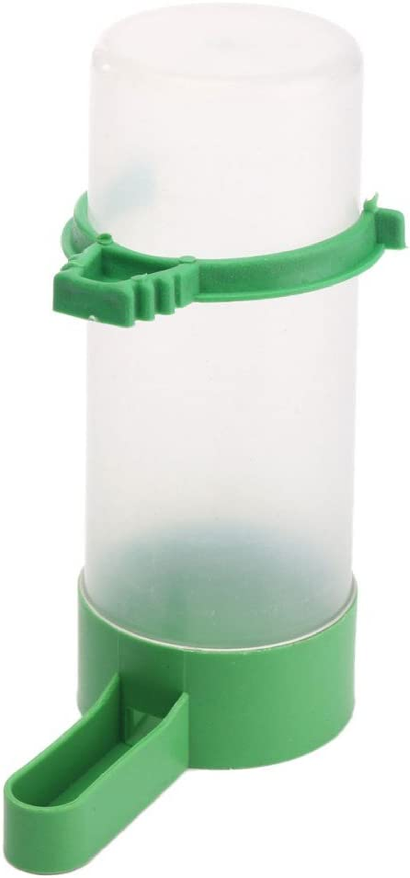 Smaroll 4PCS Birds Feeder Plastic Drinker Waterer Clips Cage Water Dispenser Feeders for Sparrow Parrorts Budgie Cockatiel Lovebirds image number 4