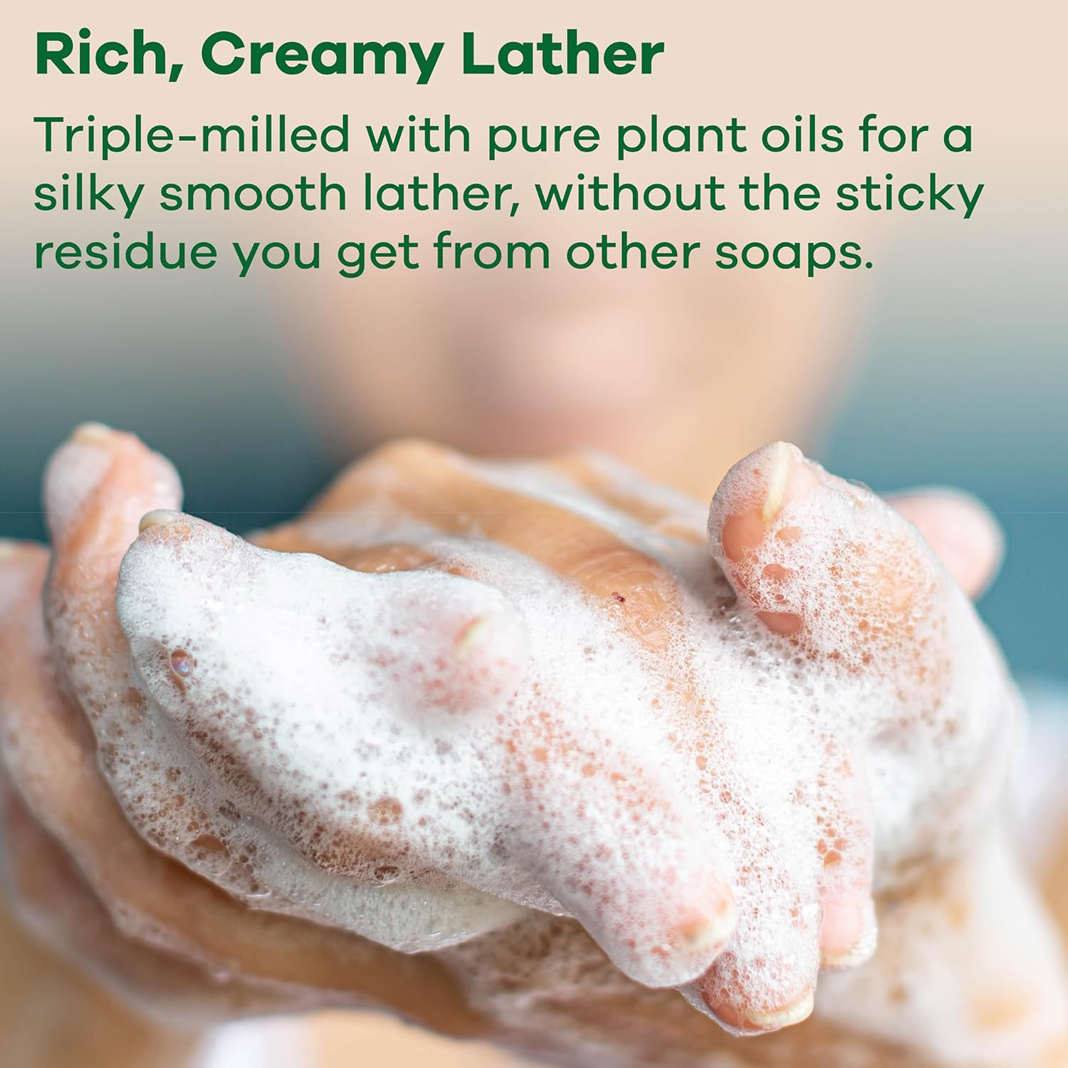 Australian Botanical Soap, 8 X 200G Natural Triple Milled Soap Bar Pack (Sea Salt with Ocean Minerals) image number 4