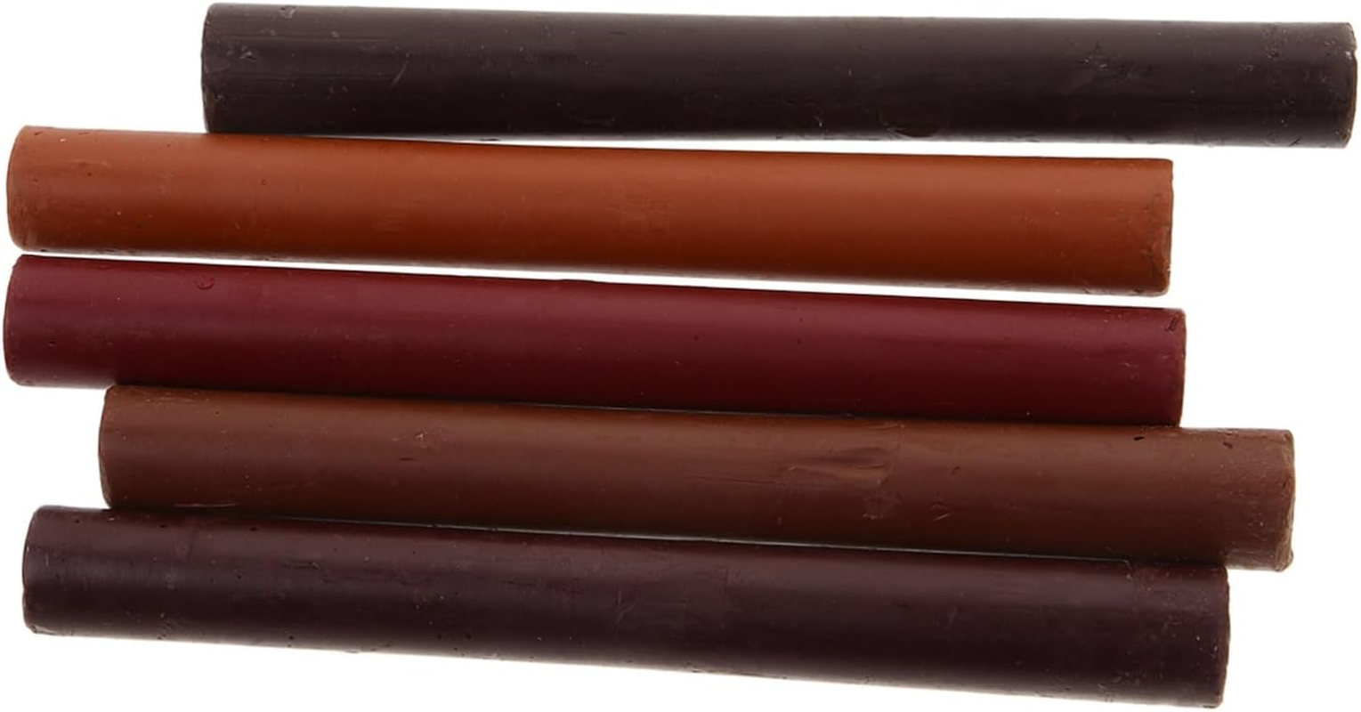 ARTIBETTER 5Pcs Multi-Use Furniture Repair Markers for Wood Floors Fast-Drying Pens for Scratches and Dents Easy to Use Furniture Repair Crayons for Restoration image number 6