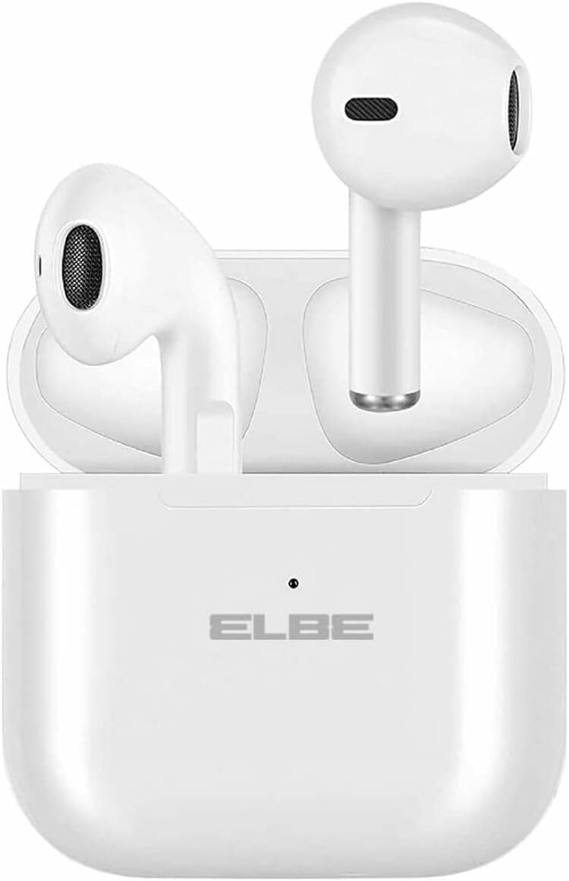 Elbe ABTWS-003-B Wireless Bluetooth Headphones - White