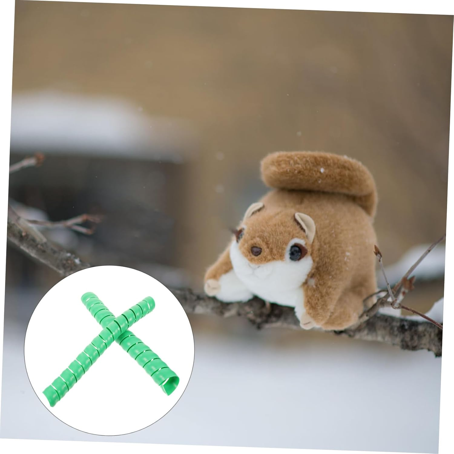 Yardenfun 4Pcs Tree Bark Protectors Tree Protector Wraps from Dogs Gardening Supplies Kit image number 3