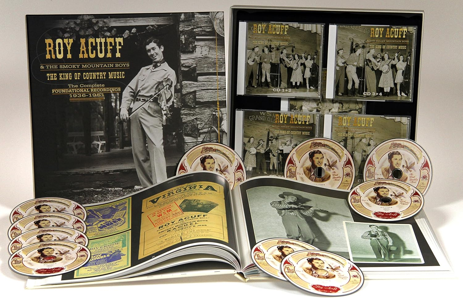 King of Country Music Foundation Recordings Complete 193651 Cddvd