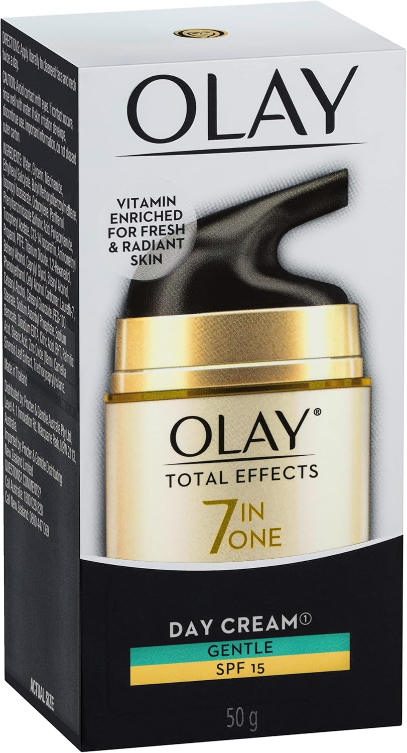 Olay Total Effects Face Cream Moisturiser Gentle SPF 15, 50G image number 6