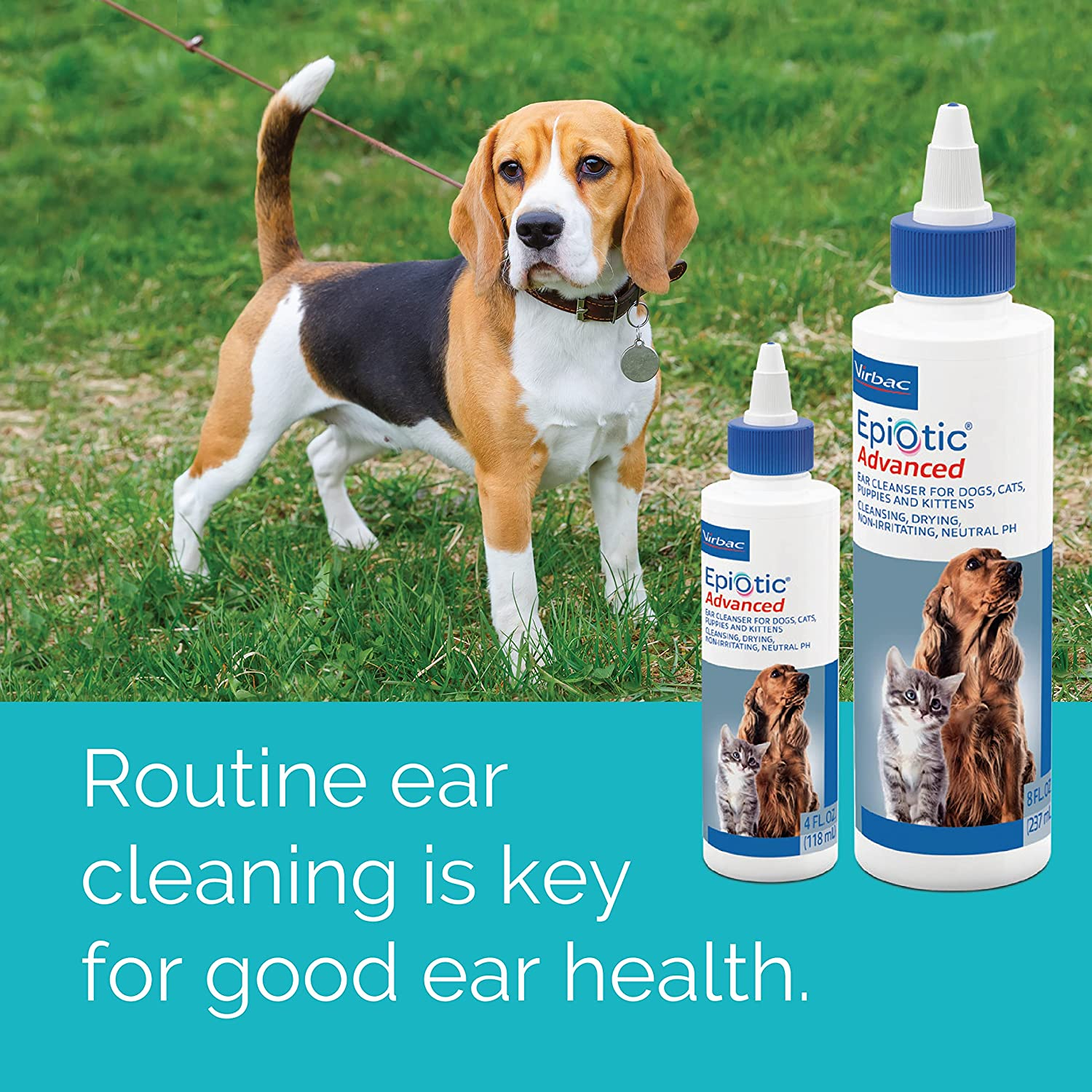Virbac Epi-Otic Advanced Ear Cleanser for Dogs and Cats () image number 1