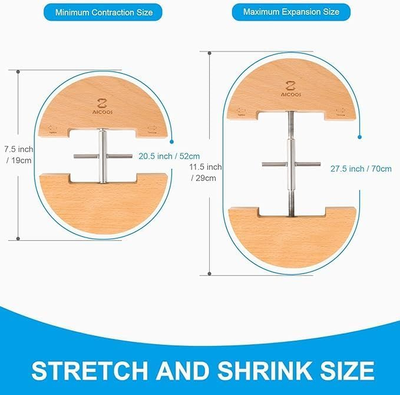 Hat Stretcher for Fitted Hats and Men Cowboy Hat - Jack Stretcher,The Screw with the Handle Is Easy to Stretch for All Types of Fitted Hats&hellip; image number 2