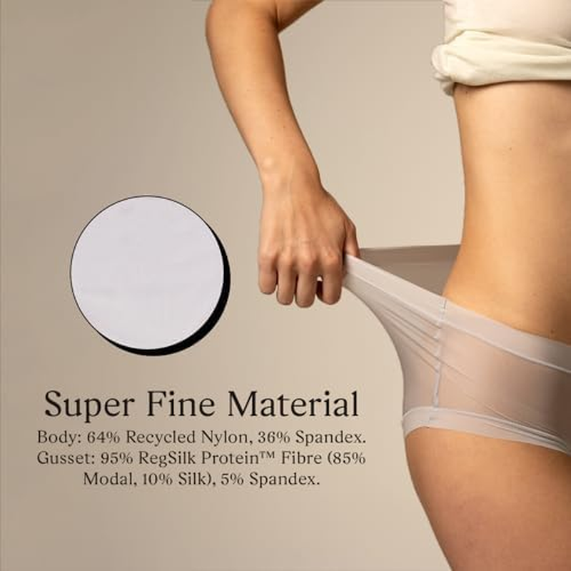 Paire - Women'S Lipstick Underwear | Seamless Panties | Lightweight & Travel-Friendly |Quick Dry Technology| 3 Pack