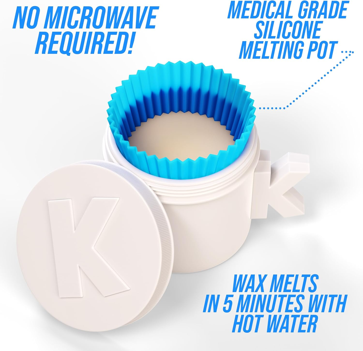 Kenashii Super Nose Wax Kit | 100 G Wax, 24 Applicators | No Microwave Required | New Nose and Ear Hair Removal Kit | Nasal Waxing for Men and Women | 12 X Balm Wipes and Mustache Guards | Storage Bag image number 1