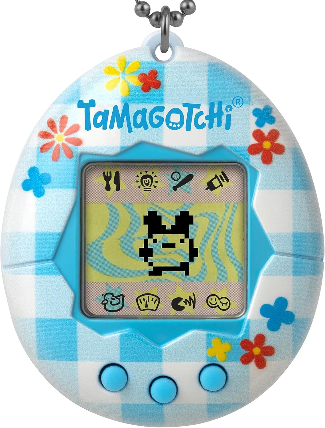 TAMAGOTCHI Original Flower Gingham image number 1