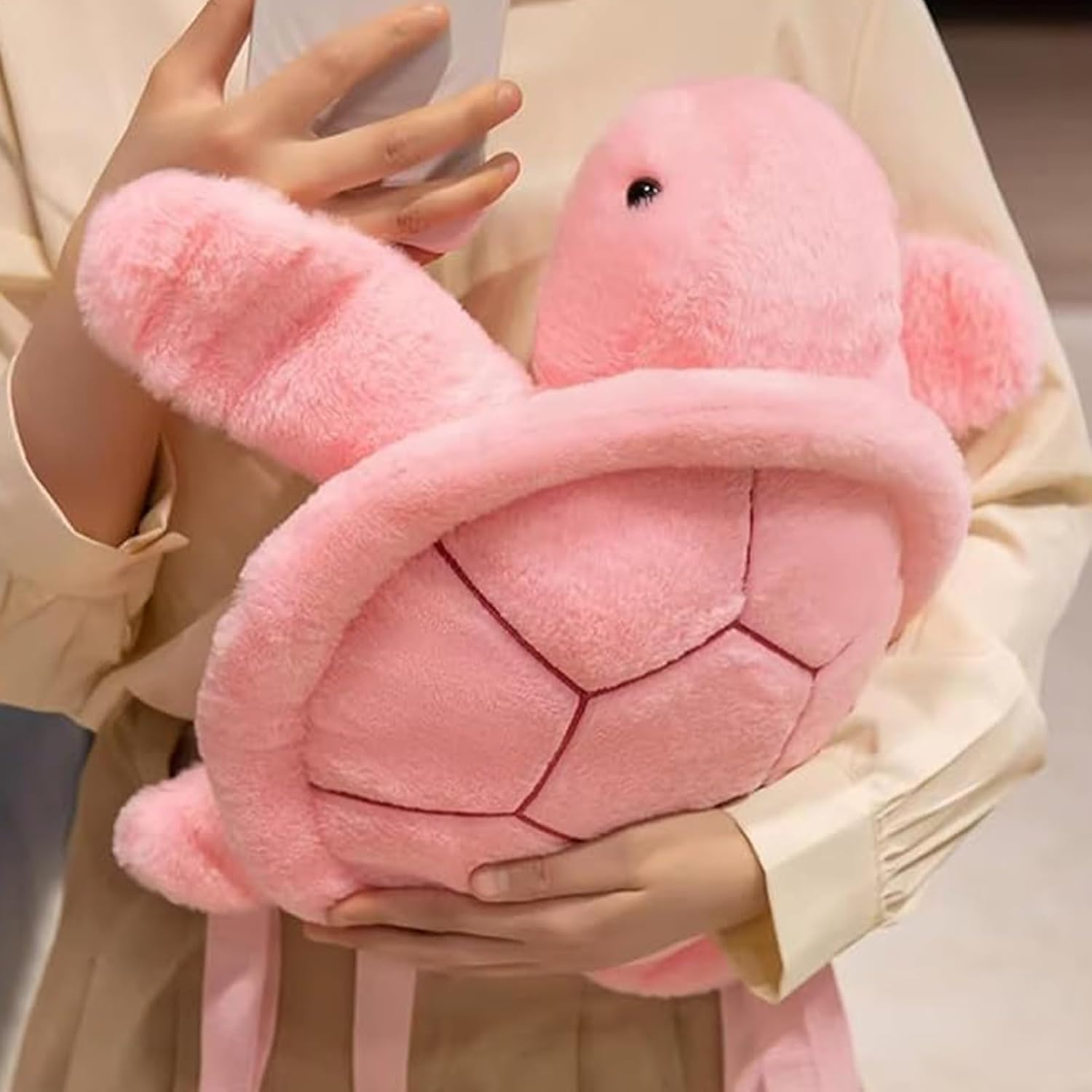 Sea Turtle Backpack - Plush Cute Bag,Cute Turtle Costume Backpack | for Travel Family Birthday Outdoor School Festival Daily Playtime Girls Boys image number 3