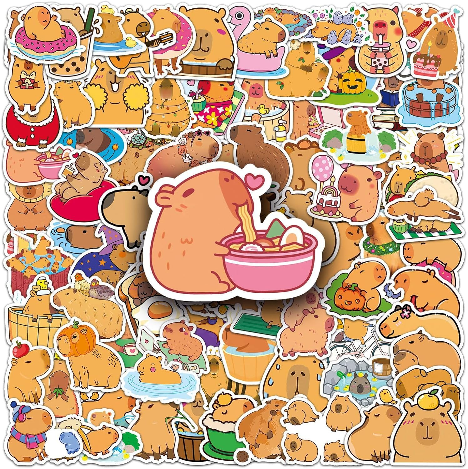 100 PCS Train Stickers Vinyl Waterproof Stickers for Boys,Girls,Kids,Children,Teens,Adults Decals for Laptop,Phone,Luggage,Computer,Skateboard,Bicycle,Water Bottle