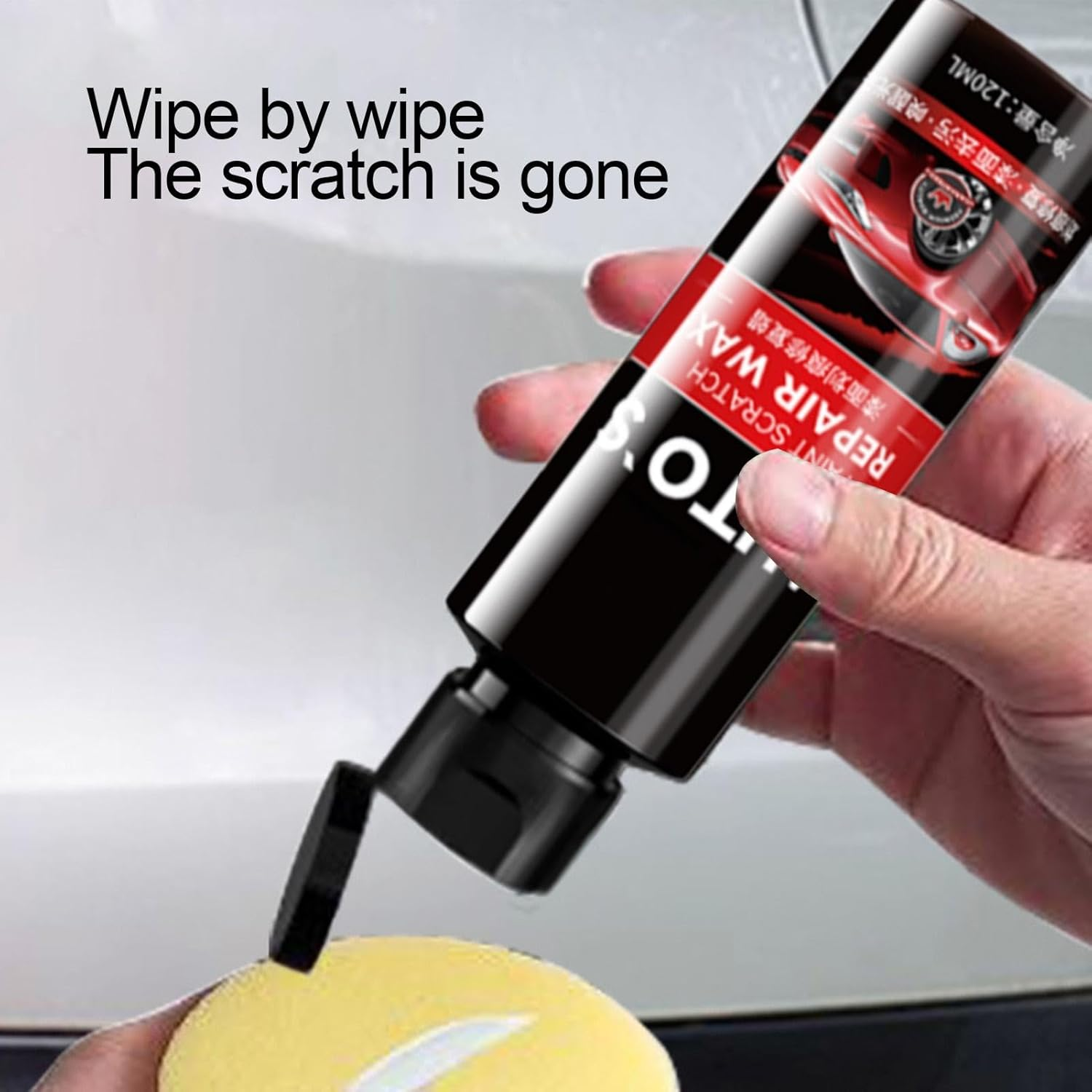 Car Paint Repair Wax - Effective Car Paint Restorer Polishing Compound - 120Ml Scratch Removers, Automotive Polish, Car Exterior Care, Quick Repair for Vehicles image number 6