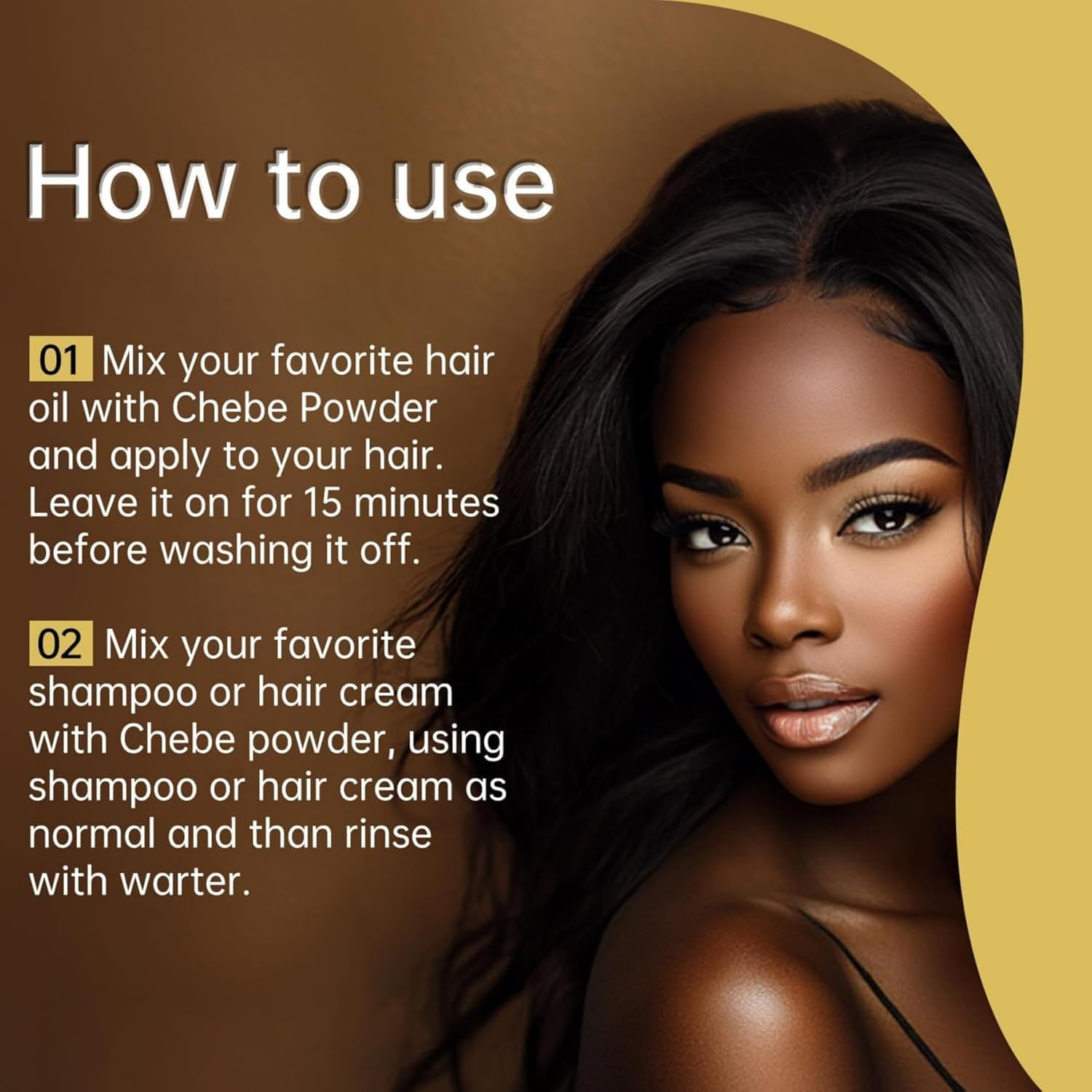 STIRZ Chebe Powder for Hair Growth, Thickening, All Hair Types, Unisex image number 1