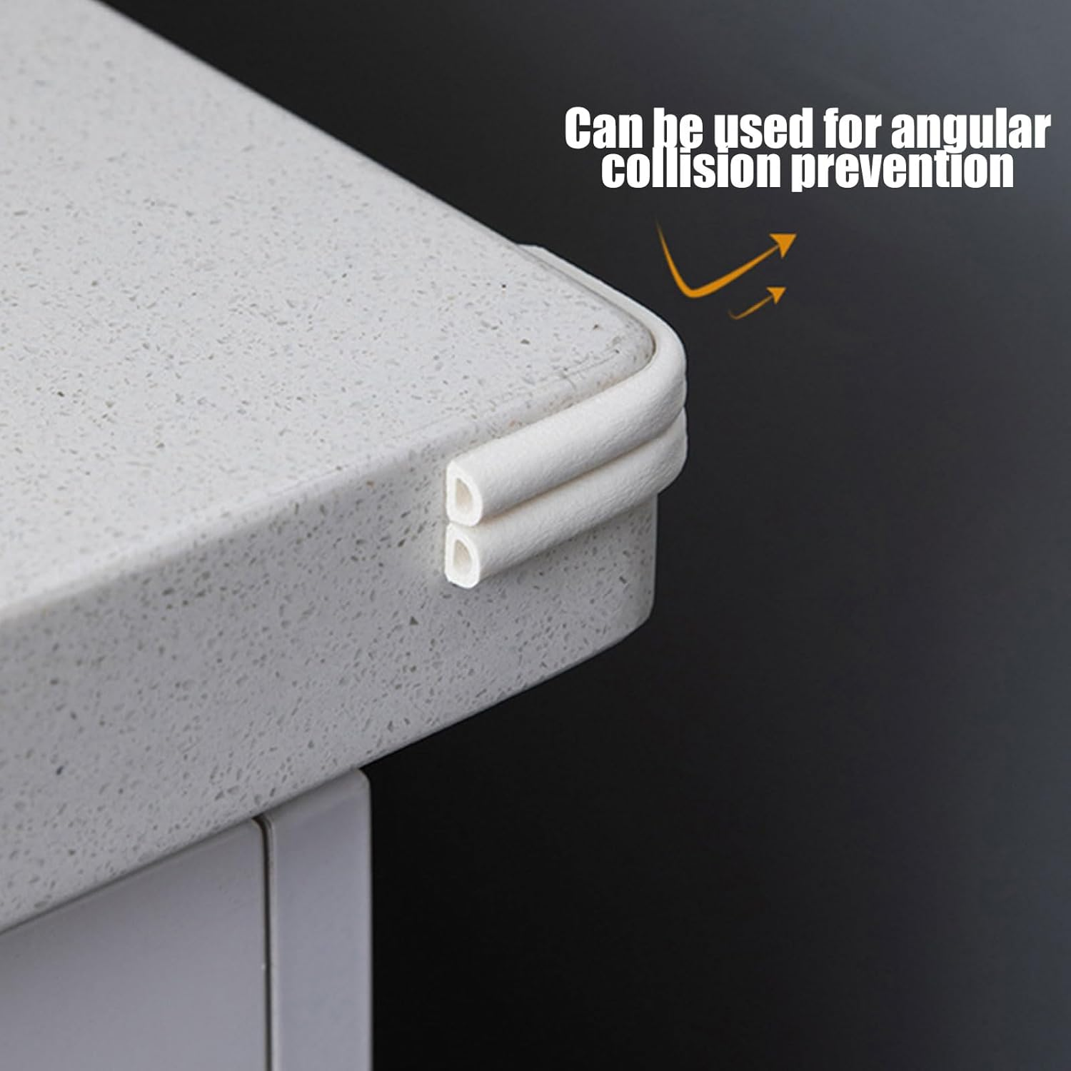 Xolixorium Window Seal Strip - Draft Excluder for Doors, Self Adhesive Weather Strip Door Seal Strip, 20 Feet Insulation Strip Draught Excluder Tape (White) image number 5