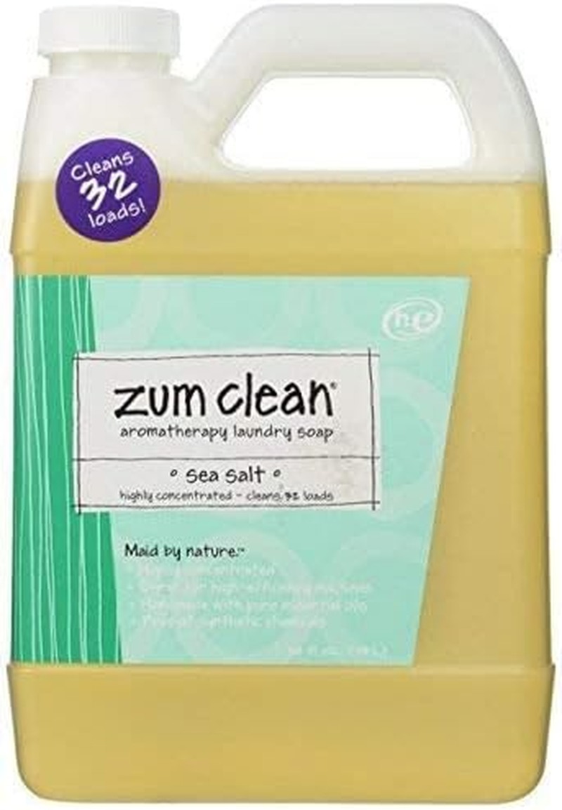 Indigo Wild Zum Clean Laundry Soap, Sea Salt, 32 Fluid Ounce image number 1