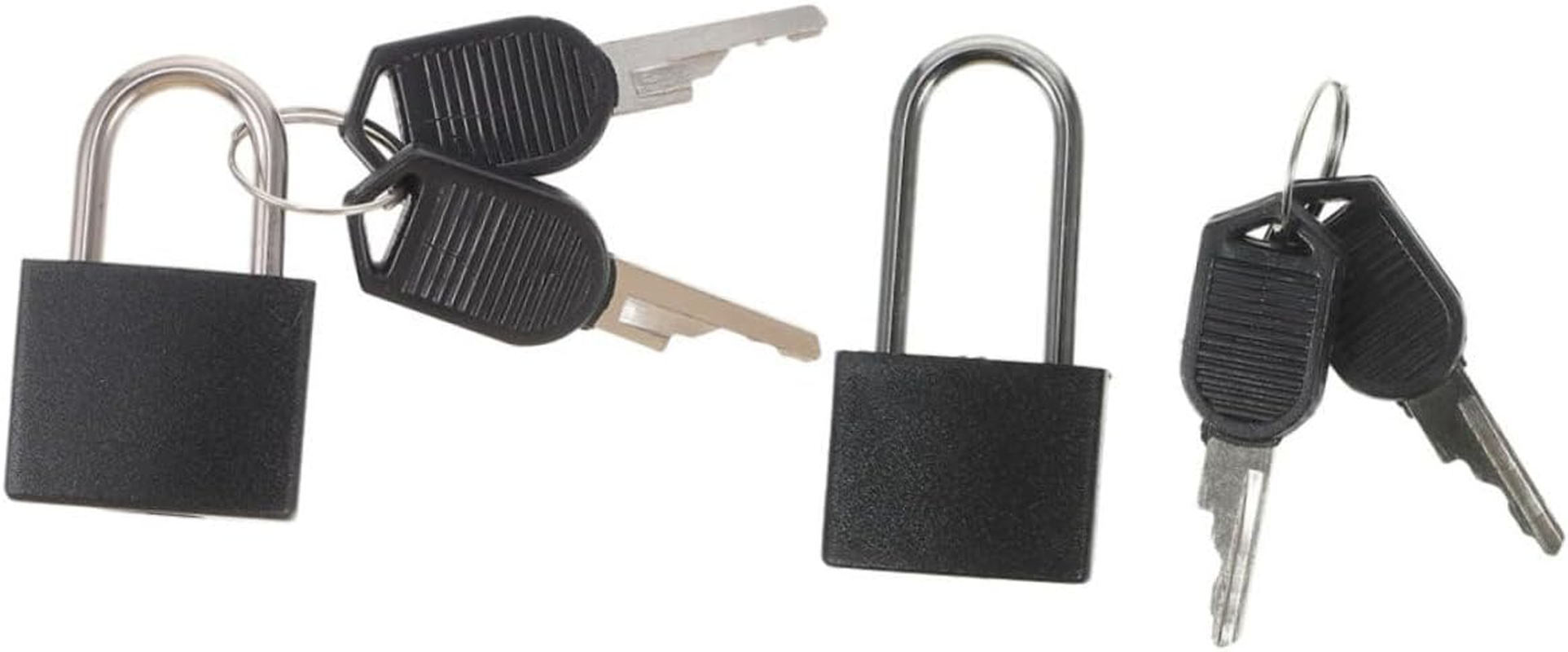 SEWOART 2 Sets Padlocks with Keys Durable Small Luggage Locks for Cabinets Diaries and Furniture Storage Sturdy Design with Polished Finish for Home and Travel Use image number 5