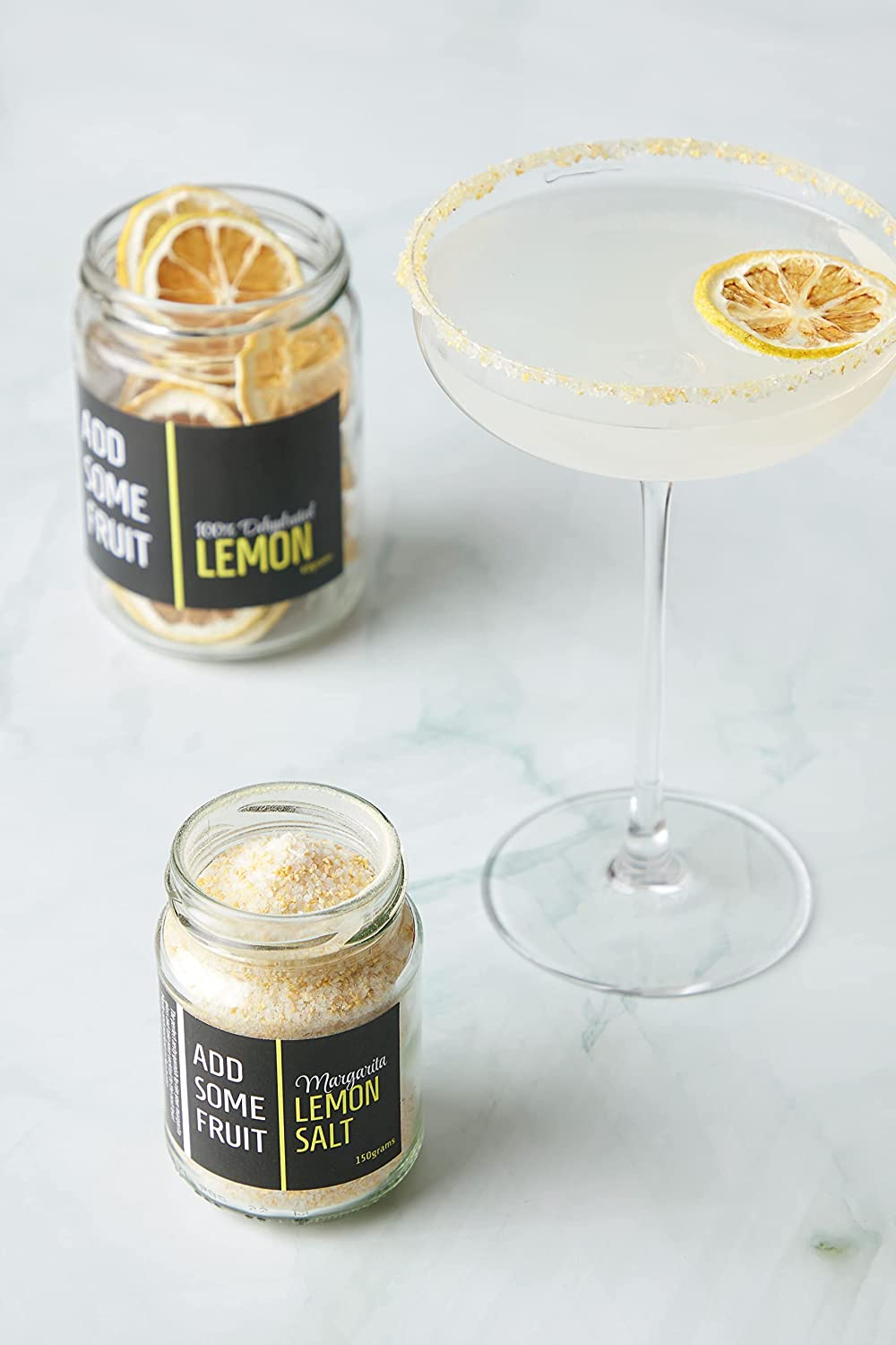 ADD SOME FRUIT - MARGARITA LEMON SALT - 150G Jar