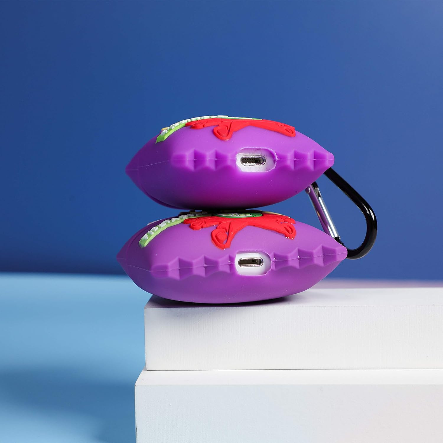 Oqplog for Airpod Pro 2019/Pro 2 Gen 2022 Case - Taki Biscuit, Food Cute 3D Cartoon Funny Kawaii for Airpods Pro Soft Silicone Cover Fashion Cool Fun Air Pods Pro Cases for Girls Women Boys Girly Teen image number 1