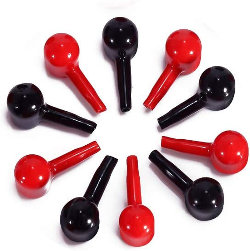 ANLEMIN Car Battery Cover- Automotive Replacement Battery Terminals Ends - Flexible Battery Terminal Boots Insulator Covers - 20PCS image number 3