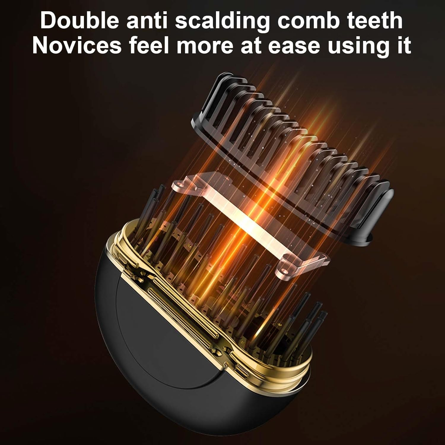 Direct Mini Hair Straightener, Wireless Mini Straightener for Short Hair, Small Hair Straightener Fits in Handbag, Mini Hair Straightener Brush, Portable Straightening Brush for Travel, Hair and Beard image number 3