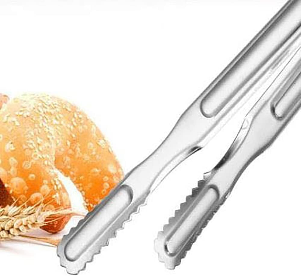 Korea Multi Proposal High Strength Stainless Steel Tongs, Bounds Spring, Smooth Edge for Food, BBQ, Bulgogi, Korean BBQ Food (X-Large) image number 1