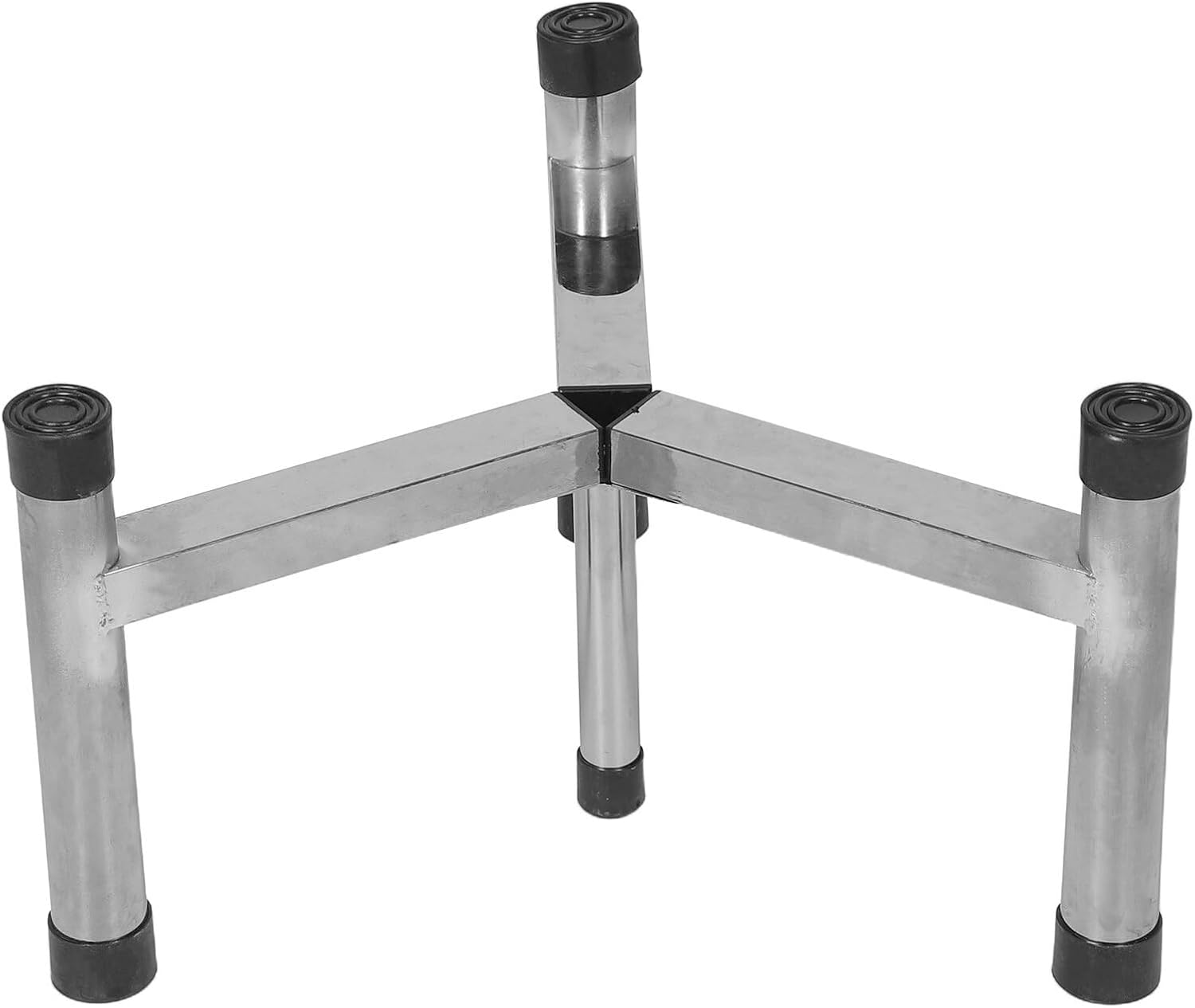 UPKOCH Stainless Steel Outdoor Fire Pit Support Stand 25Cm High Tripod Fire Stove Bracket image number 1