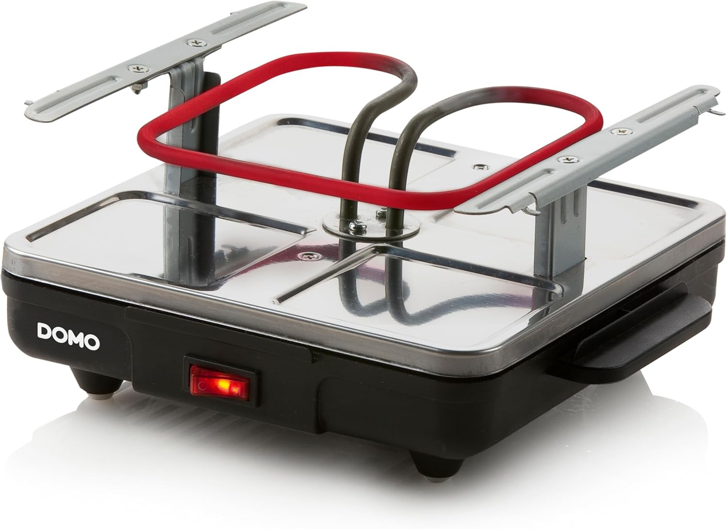 Domo DO9147G Raclette Grill, Alloy Steel, 600 W, Black image number 1