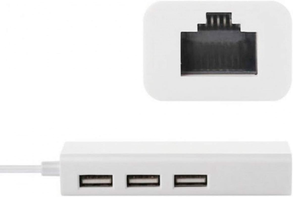 CY USB 3.1 Type C USB-C Multiple 3 Ports Hub with Ethernet Network LAN Adapter for Macbook & Chromebook image number 6