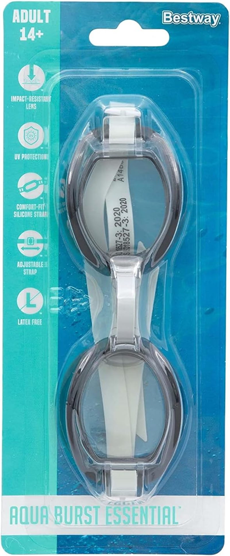 Bestway Hydro-Swim Deep Marine Swimming Goggles image number 1