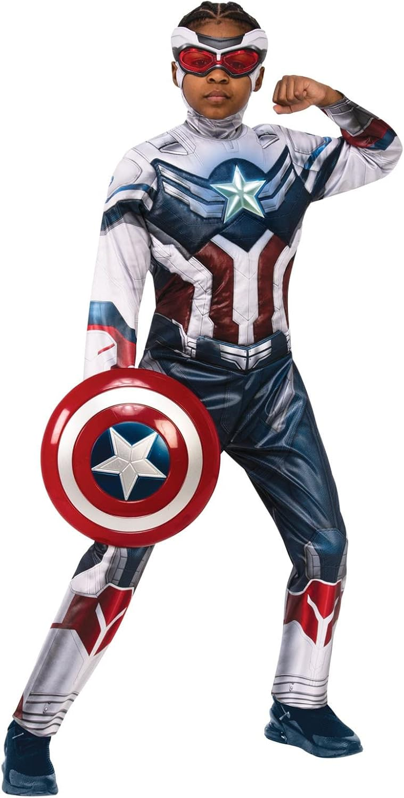 Rubie'S Captain America Deluxe Costume for Kids - Marvel Falcon & the Winter Soldier image number 2