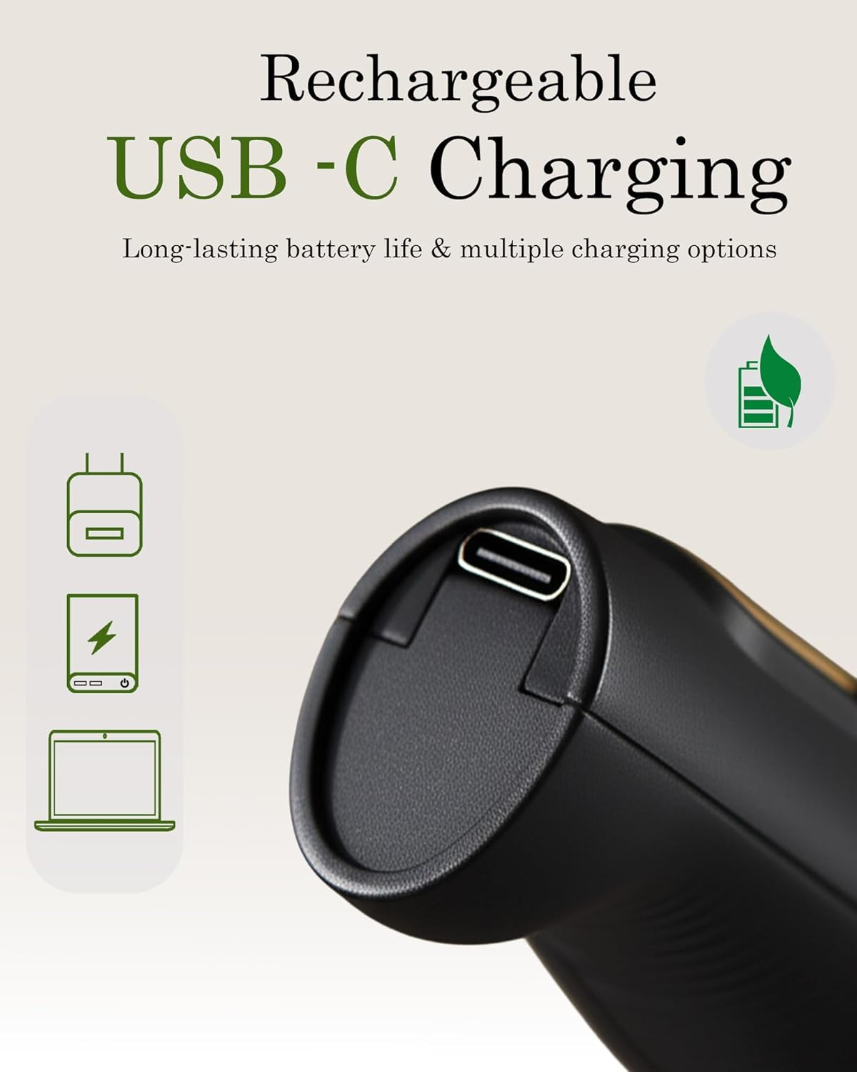 Handheld Milk Frother Rechargeable Electric Drink Mixer Powerful Quiet Operation 3 Speed Settings USB Fast Charging Mini Size (Black with Stand) image number 5