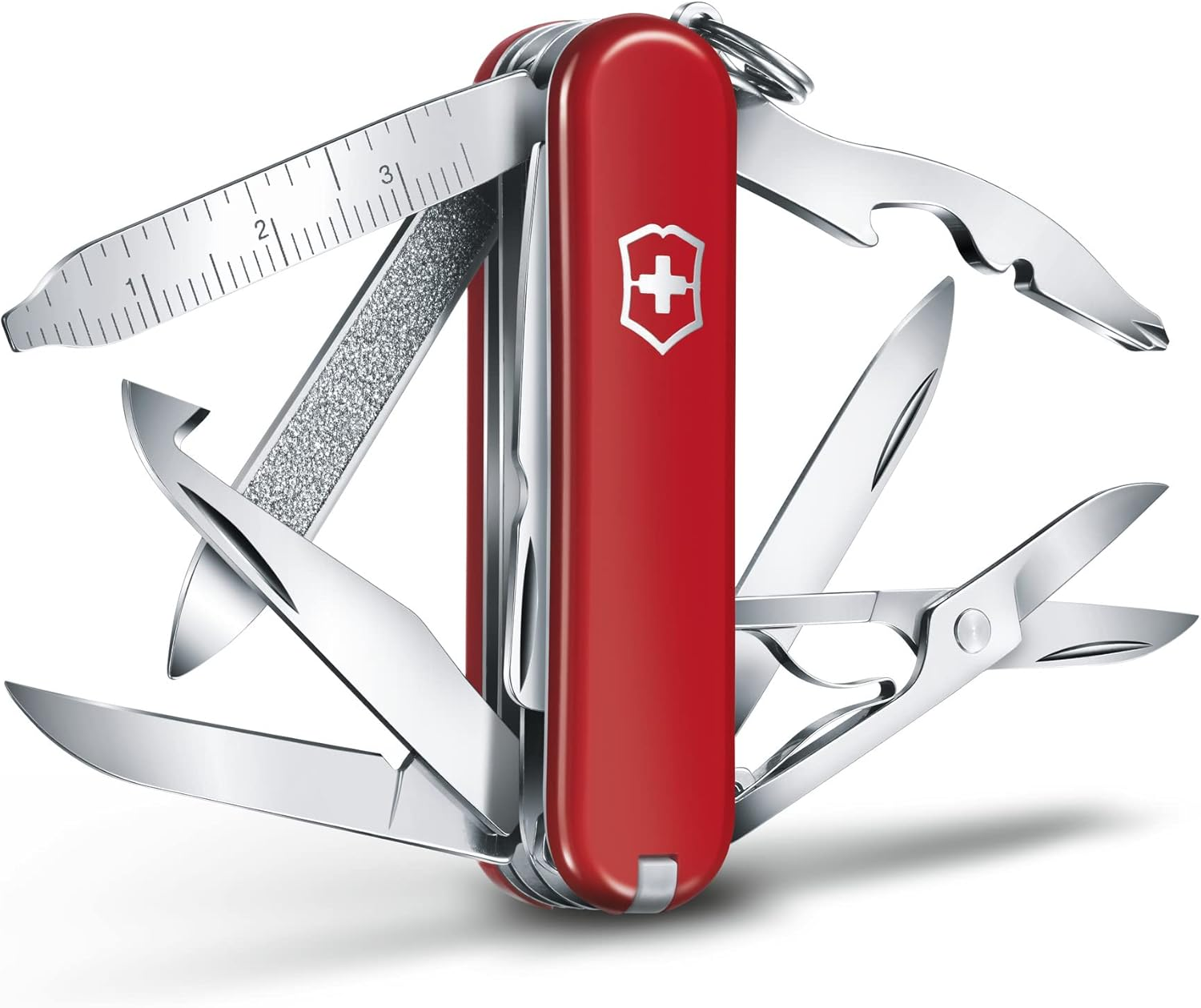 Victorinox Swiss Army Pocket Knife Mini Champ with 18 Functions, Red image number 2