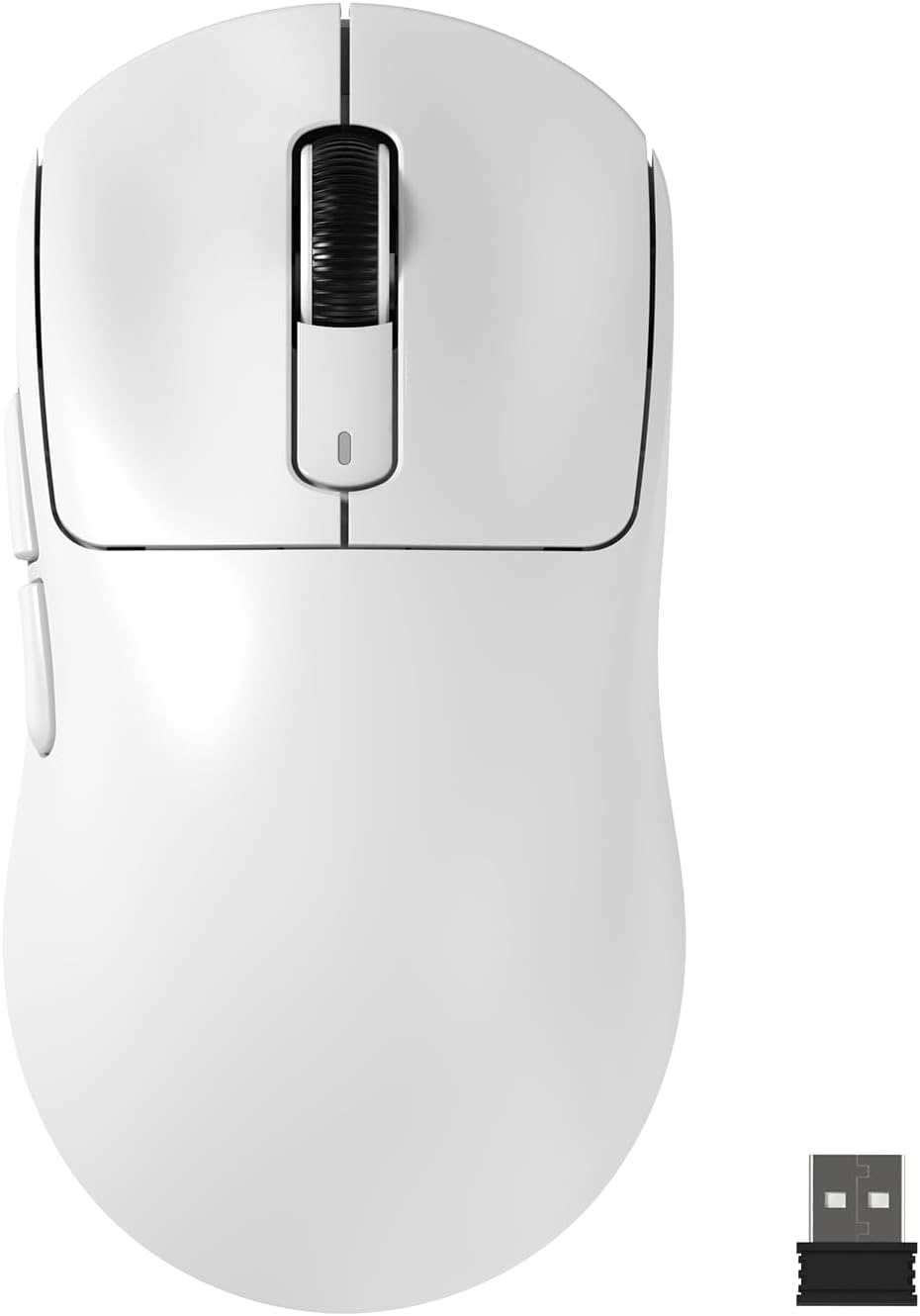 MANBASNAKE Attack Shark X3MAX 49G Wireless Supelight Mouse, BT/2.4G Wireless/Wired Gaming Mouse, PAW3950 42K DPI Optical Sensor, 200H Battery, Programmable Mouse for Pc/Mac/Win/Xbox (Black)