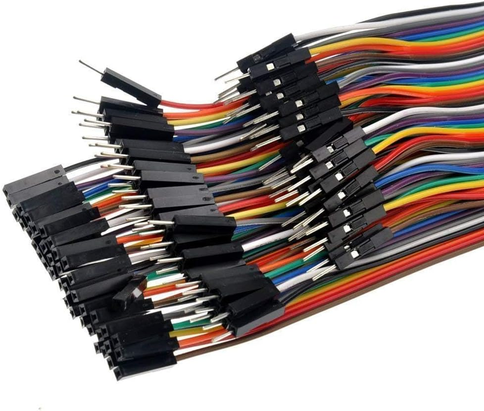 BIGTEDDY 40Pcs Dupont Cable 20Cm Jumper Wire for 2.54Mm Spacing Pin Headers, Multicolor, Copper, 40 Wires, Compatible with Devices with 2.54Mm Spacing Pin Headers image number 5