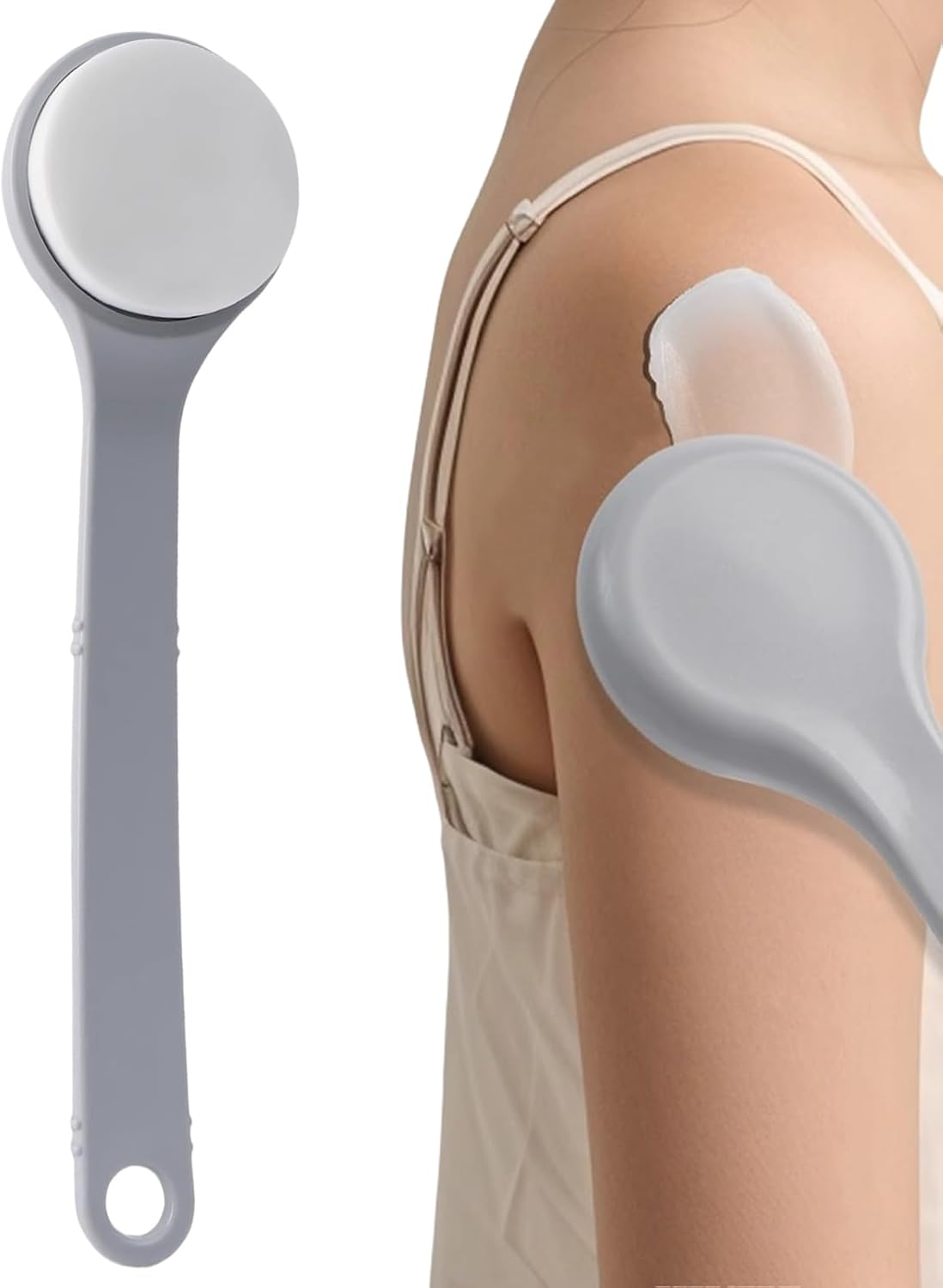 Lmyit Lotion Applicator for Back - Back Sunscreen Applicator for Senior | Moisturizing Oils Apply Equipment with Extended Handle for Kid Girls Teens Elderly image number 1