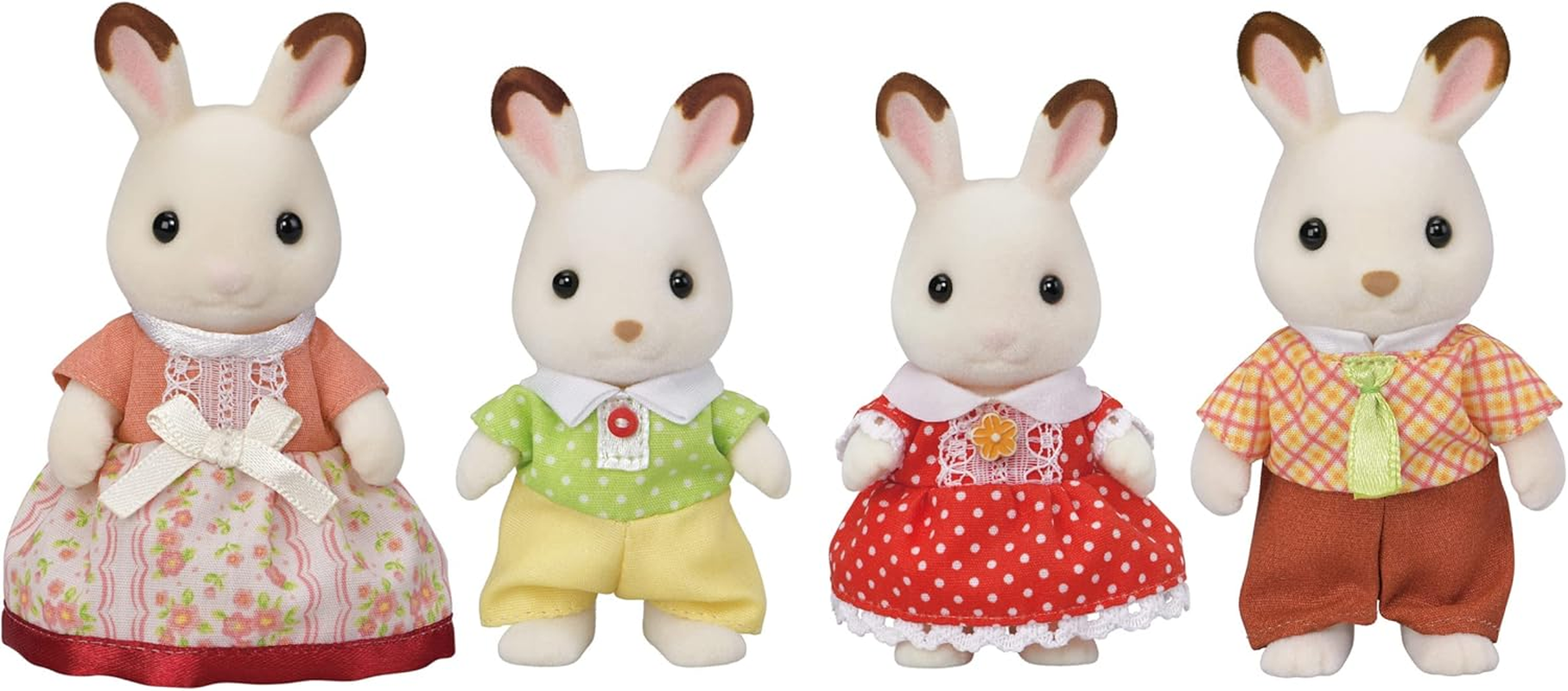 Sylvanian Families 5655 Chocolate Rabbit Family - Dollhouse Playset