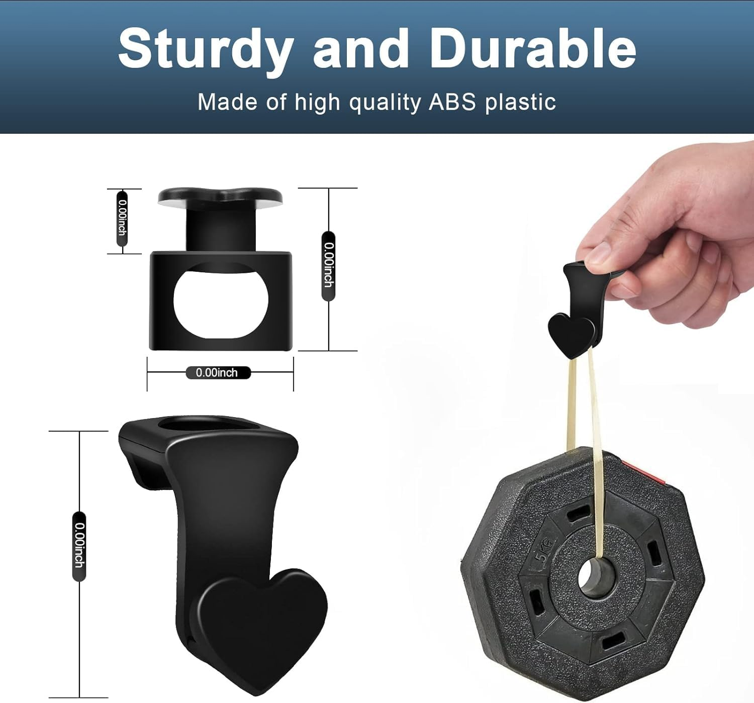 20 Pcs Space Saving Heart Hanger Connector Hooks Space Hanger Hook for Heavy Duty Clothes Hanger Connector, Cascading Hanger Closet Organizer Fits All Hangers image number 4