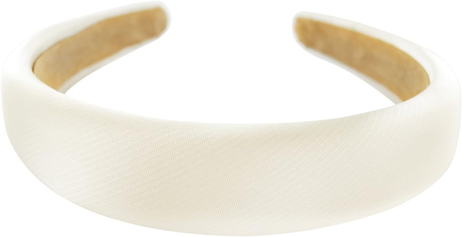 Axy HRK2B Headband with Fabric Padded Metallic Colour - Women'S Metallic Look Headband Hair Accessories (Light Pink)