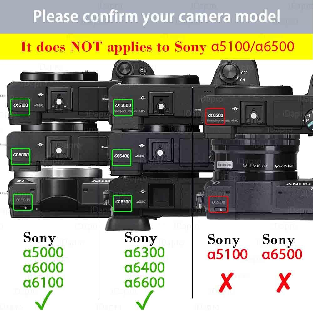 Idapro Screen Protector for Sony Alpha A6600 A6400 A6300 A6100 A6000 A5000 & Hand Lanyard [3+1 Pack] Tempered Glass Easy Installation image number 5