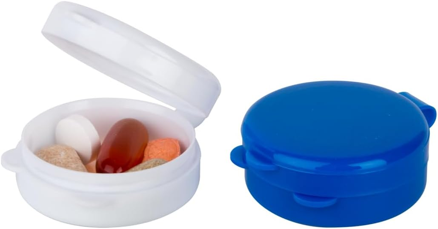 Ezy Dose Daily Pill and Vitamin Container (2 Count) │ Portable Pill Box image number 4