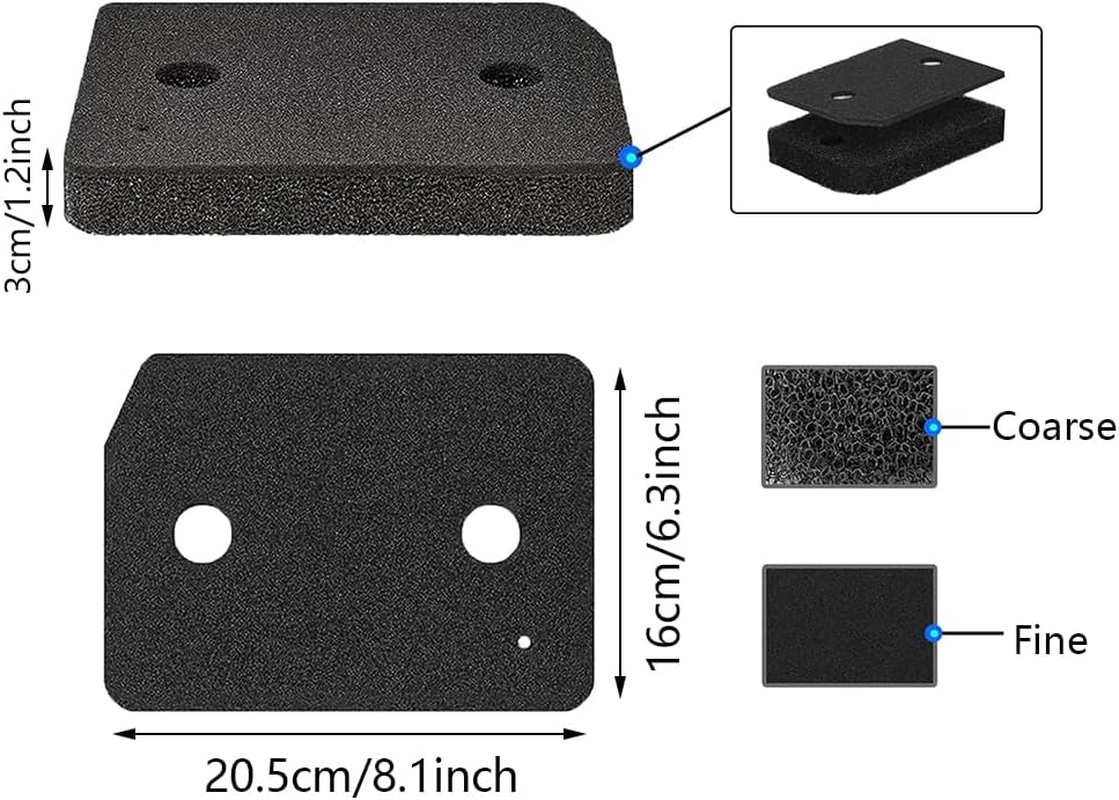4Pcs Plinth Filter Replacement for Miele T1 Dryer 9164761 &ndash; High-Quality Tumble Dryer Foam Filter (10.2X6.18X1.18&Prime;), Compatible with Miele Heat Pump Dryer, Durable & Easy to Install image number 5