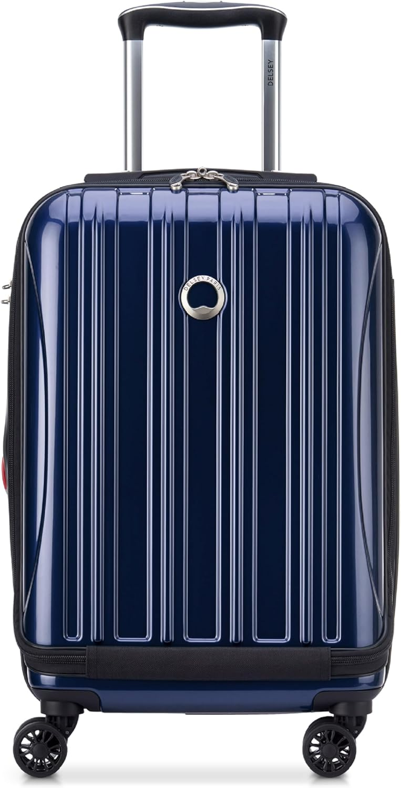 DELSEY Paris Helium Aero Hardside Expandable Luggage with Spinner Wheels, Brick Red, Carry-On 19 Inch, Helium Aero Hardside Expandable Luggage with Spinner Wheels