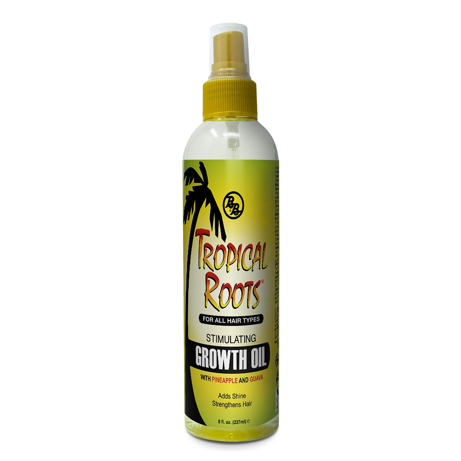 Bronner Brothers Tropical Roots Growth Oil, 8 Ounce image number 2