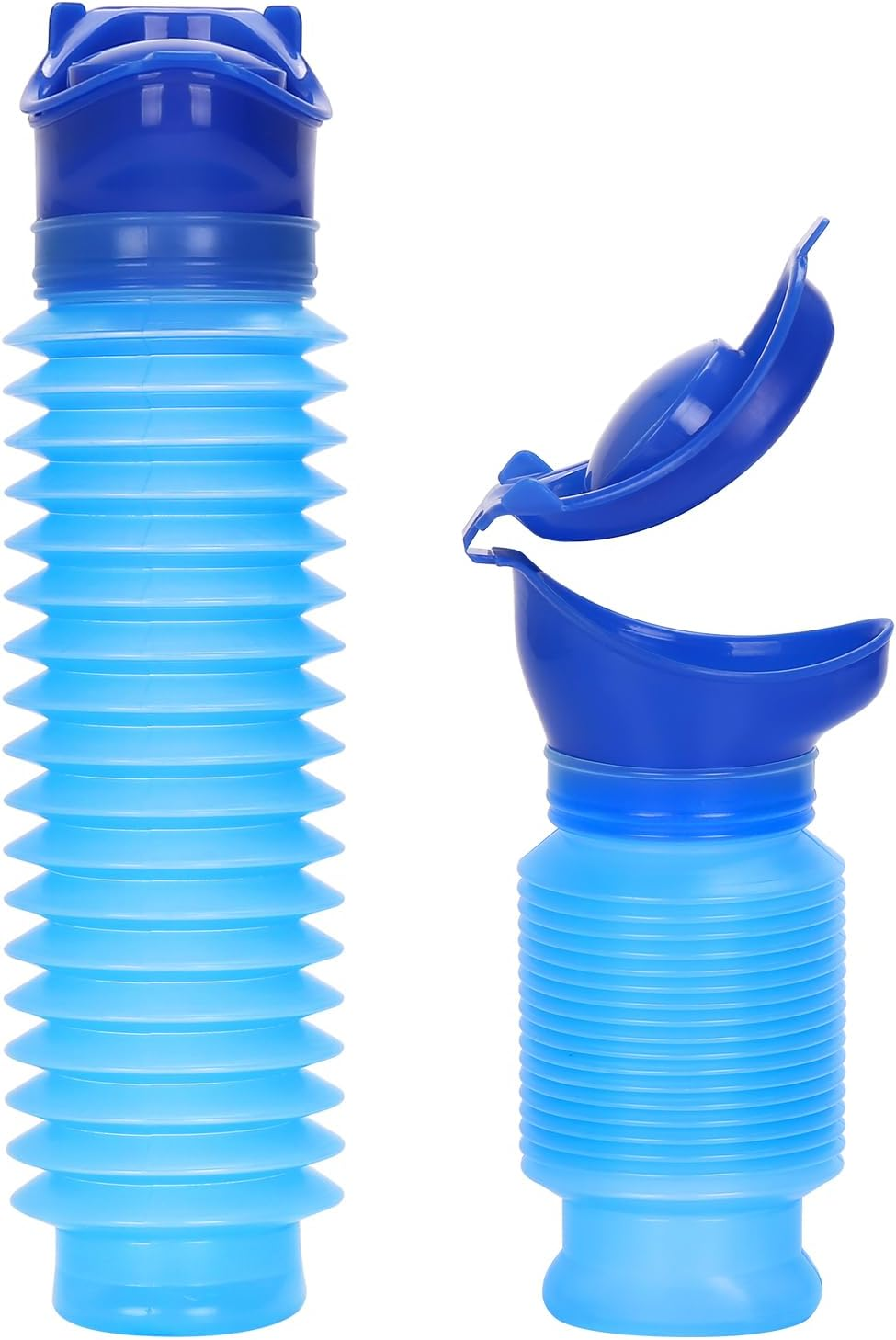 Emergency Urinal 750 Ml,Portable Mini Outdoor Camping Travel Shrinkable Personal Mobile Toilet Potty Pee Bottle for Kids Adult