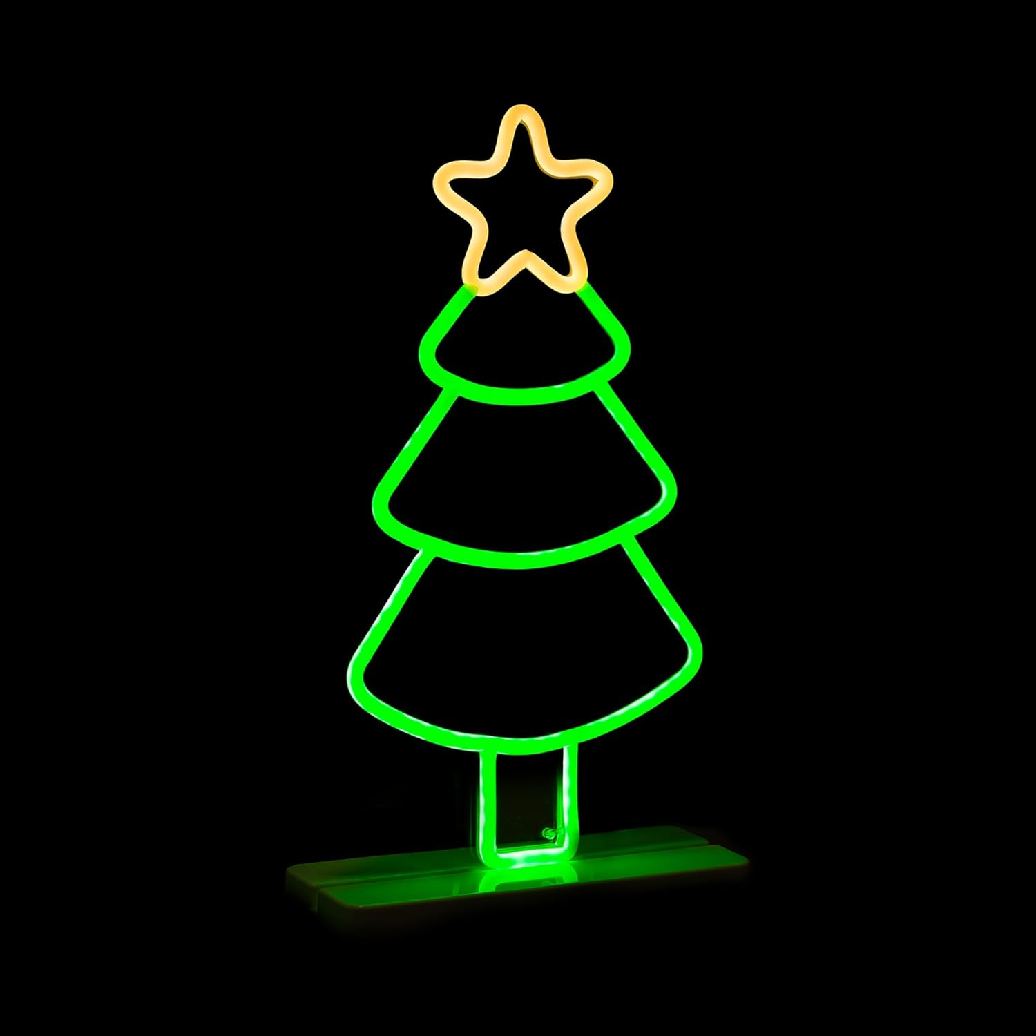 Idena 31896 LED Neon Christmas Tree Figurine, Approx. 18 X 8 X 37 Cm, Neon Sign with 151 SMD Leds, Indoor Christmas Decoration, with Power Supply and 3 M Power Cable image number 6